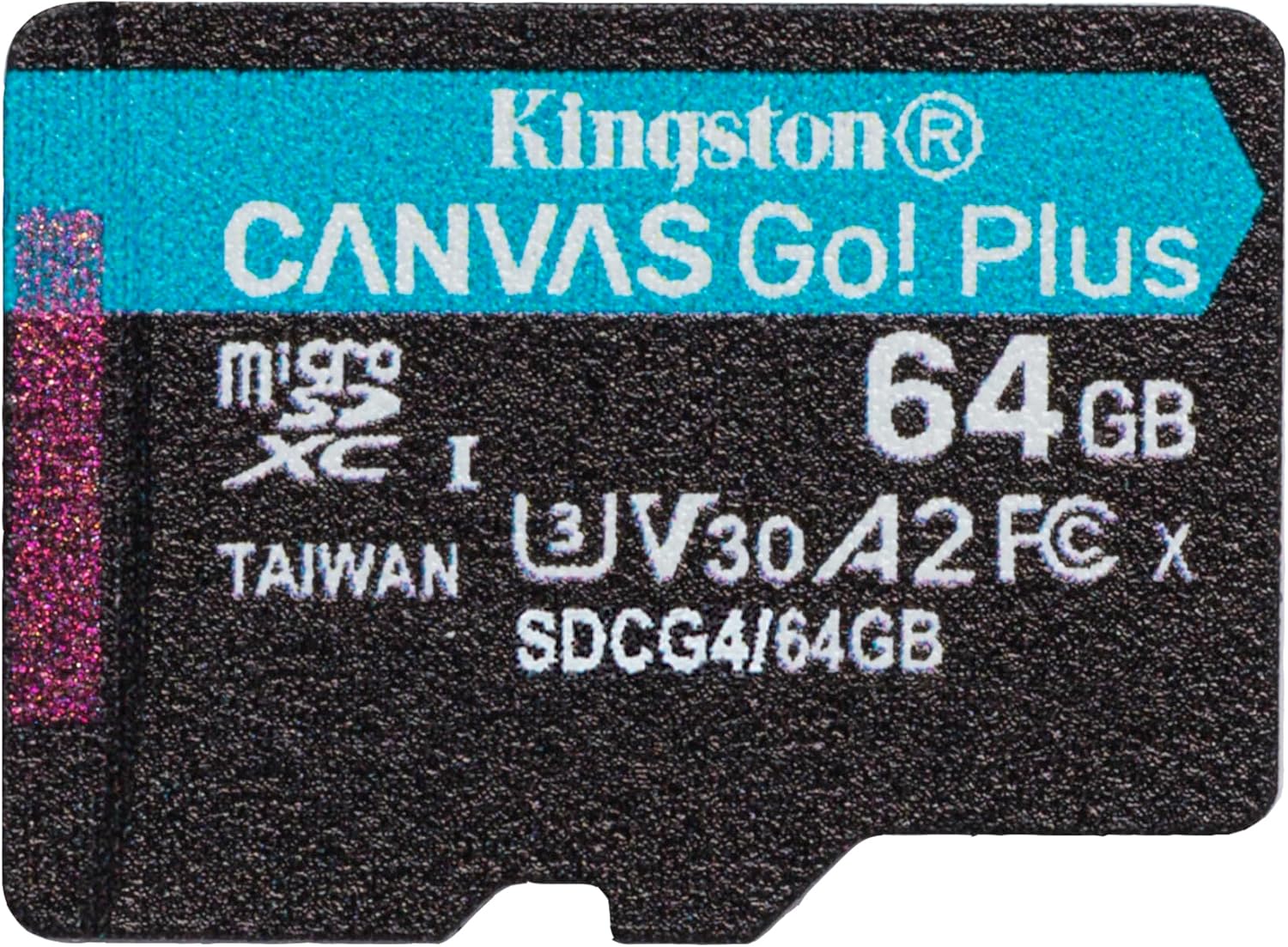 Kingston Canvas Go Plus karta pamięci microSDXC Gen4 200 MB/s A2 U3 V30 1 TB pojedyncze opakowanie bez karty ADP - SDCG4/1TBSP