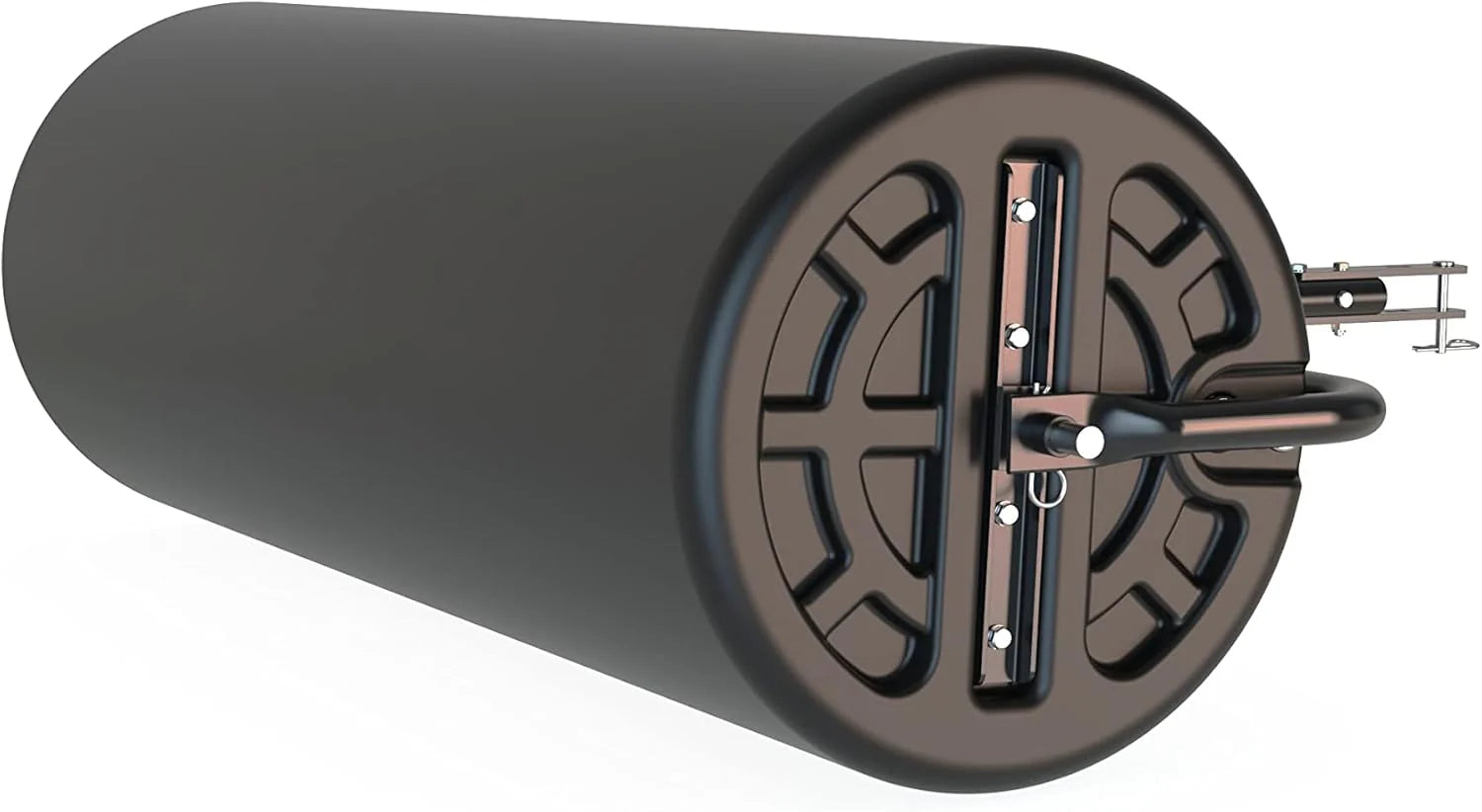 18 x 48 Tow Behind Poly Lawn Roller 550 lbs Weight with Water, Poly Drum and Steel Frame, with Plug. Designed for Lawn and Garden Tractors