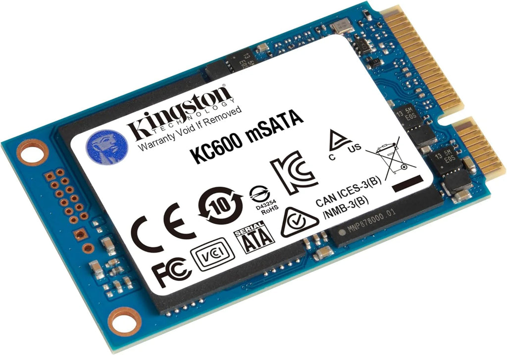 Kingston KC600 SSD SKC600/2048G Wewnętrzny dysk SSD 6.3 cm SATA Rev 3.0, 3D TLC, XTS-AES 256-bitowe szyfrowanie