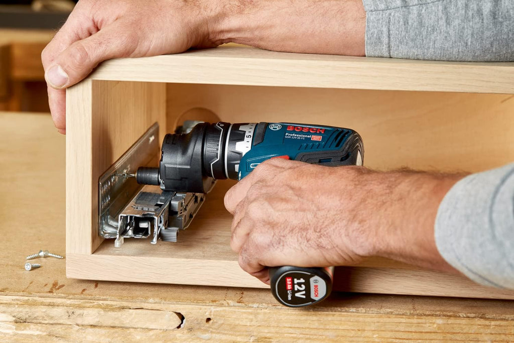 Bosch Professional Gsr 12V-35 Fc Wiertarko-Wkrętarka, Niebieski/Czarny, ‎44,5 x 36 x 12 cm