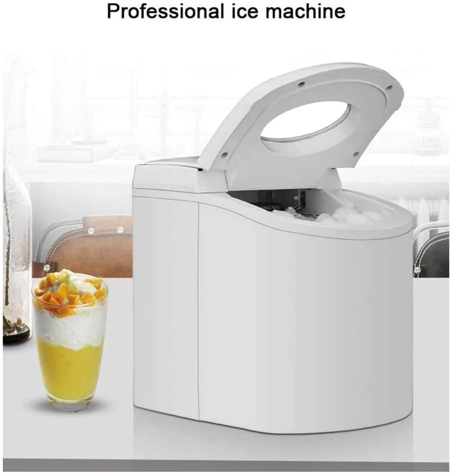 Kostkarka do lodu, domowa komercyjna kostkarki do lodu Automatyczna kostkarka do lodu Mini Bullet Round Ice Cube Block Maszyna do produkcji