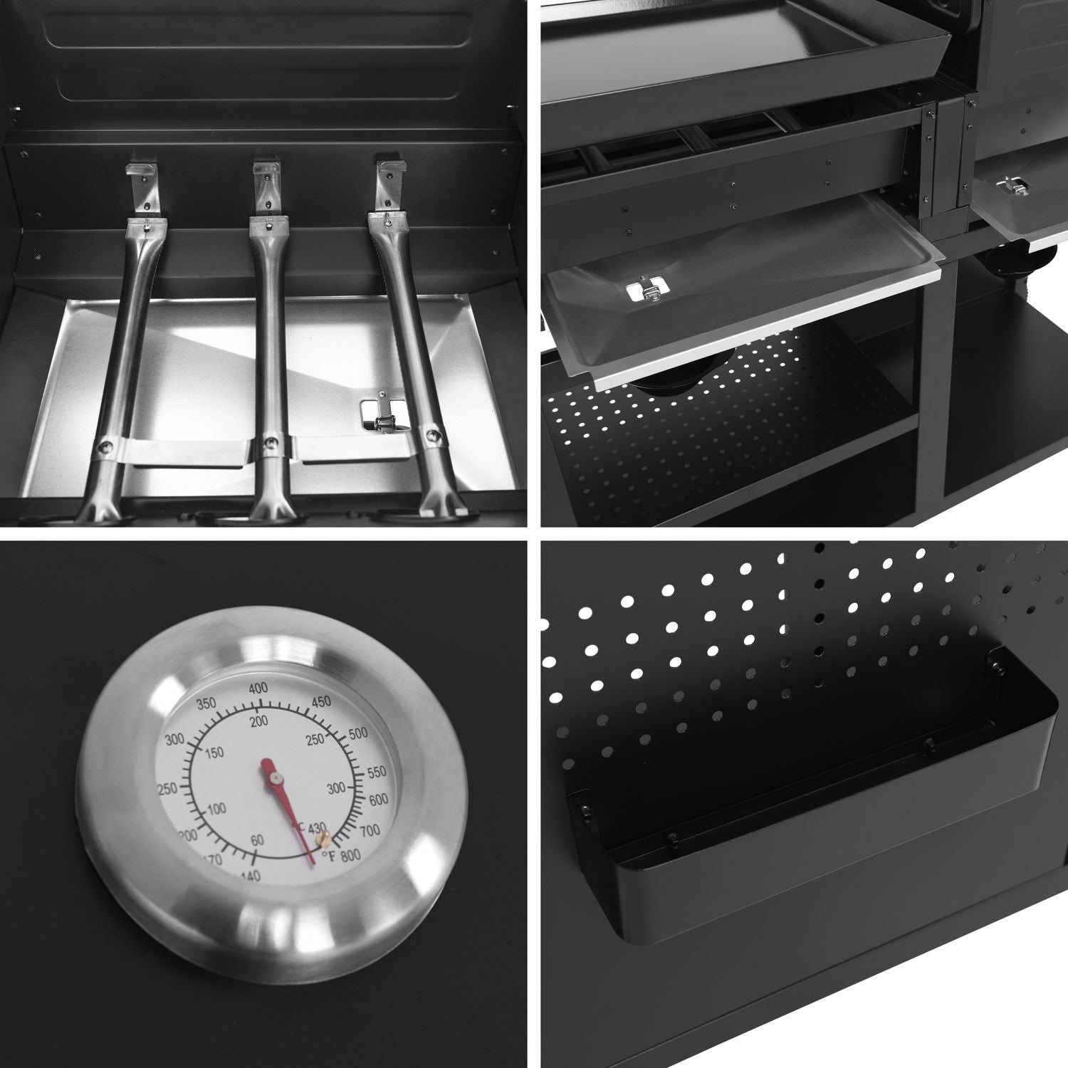 Grill gazowy Vesuvio Duo – 3 palniki + patelnia grillowa 3-palnikowa