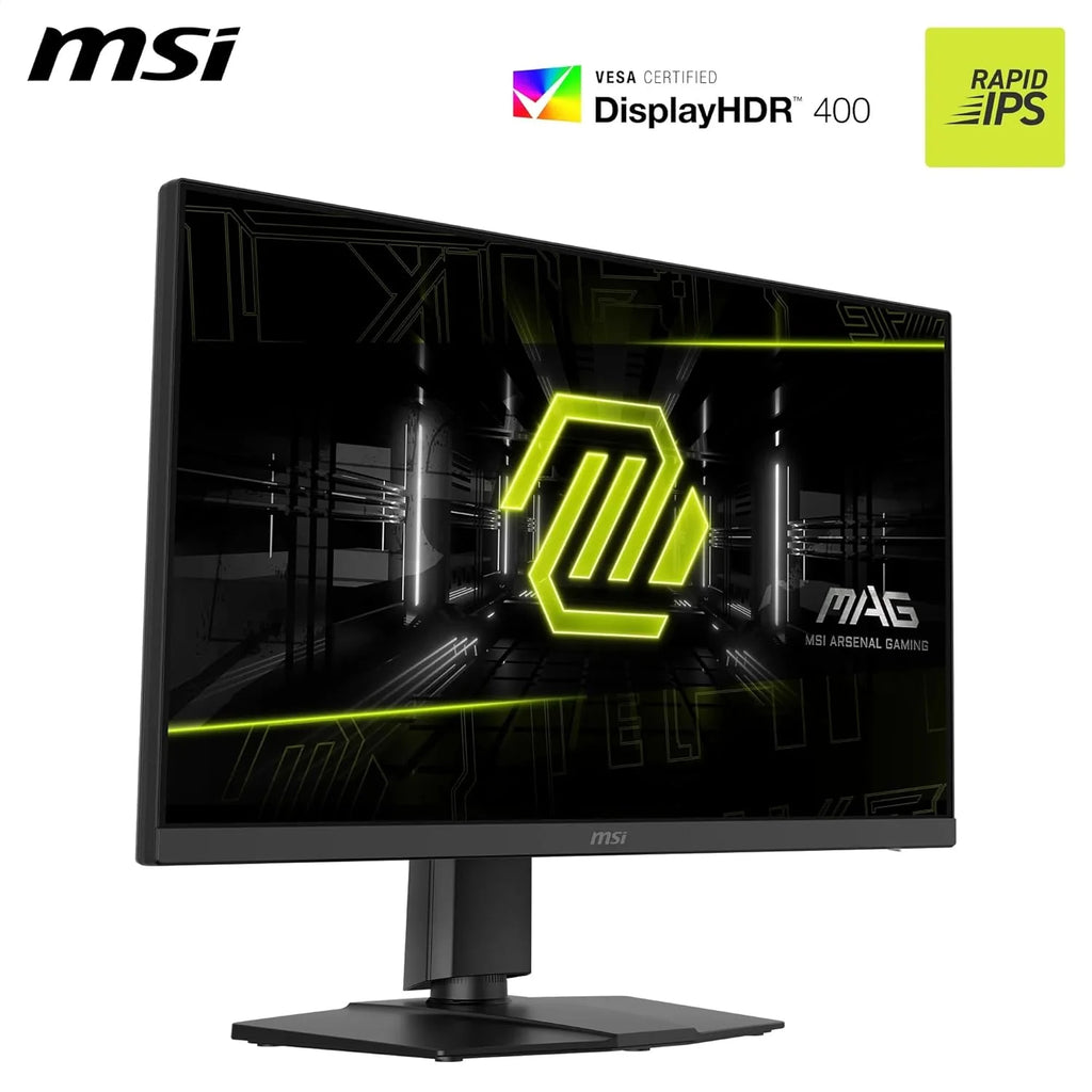 MSI MAG 272URDF E16 Gaming Display 27'' UHD - Szybki panel IPS 3840 x 2160, 0,5 ms, DisplayHDR 400, AI Vision, tryb podwójny, HDMI 2.1, DP 1.4a, nachylenie i regulacja wysokości, czarny