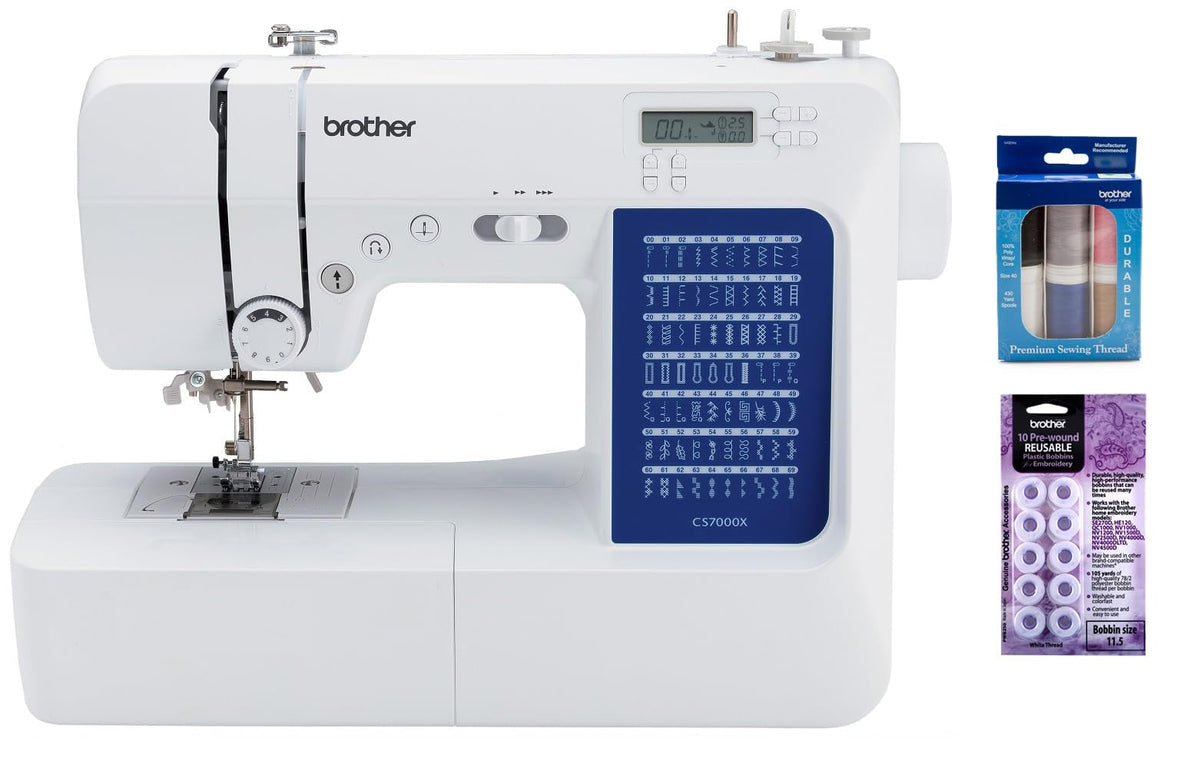 Brother CS7000X Sewing and Quilting Machine LCD Display