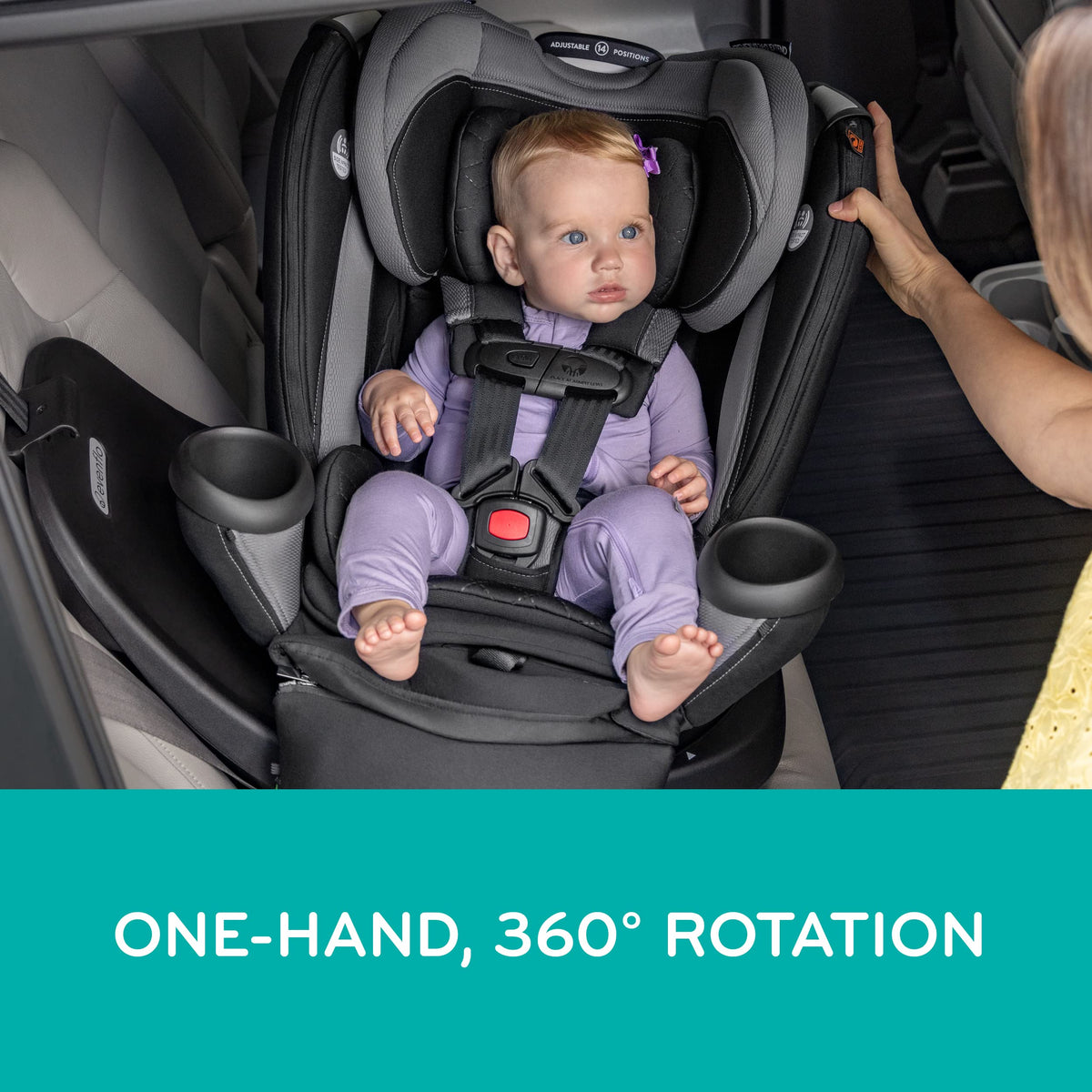 Evenflo Revolve360 Extend All-in-One Rotating Car Seat