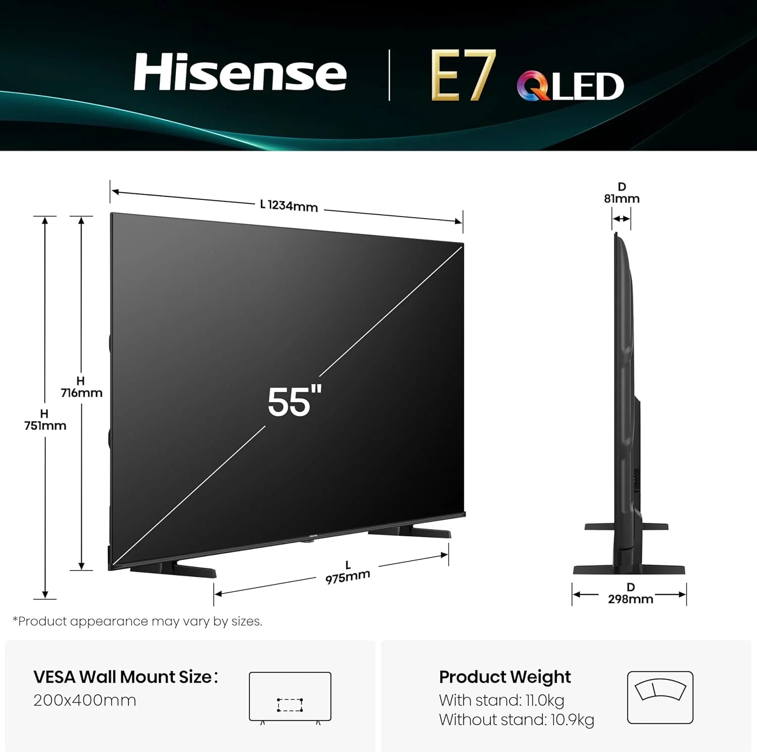 Hisense 55E7Q
