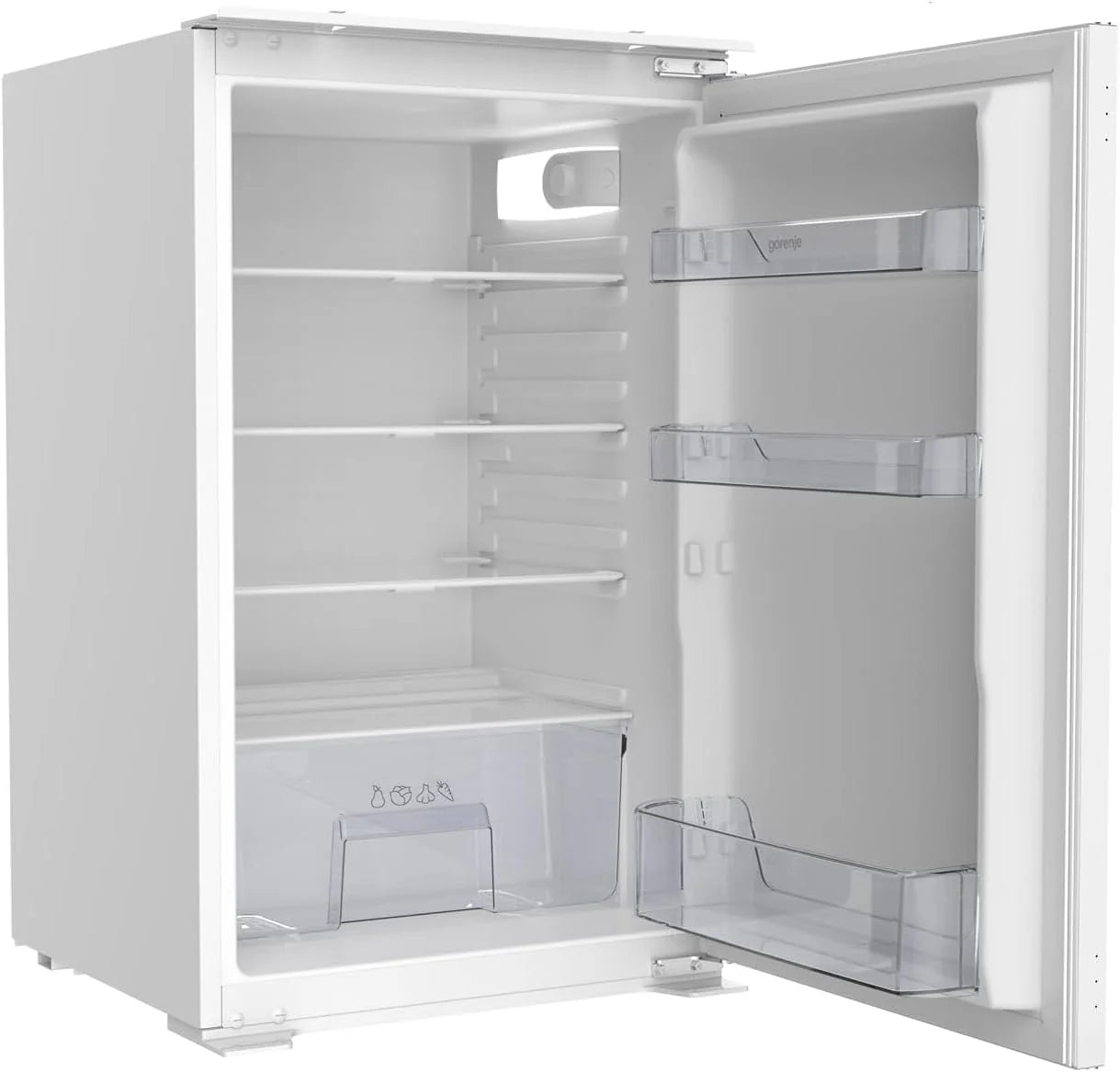 Gorenje NRKI517E41 lodówko-zamrażarka do zabudowy/178 nisza/zawias do drzwi przesuwnych/EEK:E/NoFrost DualAdvance/252L/AdaptTech/SuperCool/ConvertActive/EcoMode/wys. x szer. x gł.: 177,2 x 54 x 54,5