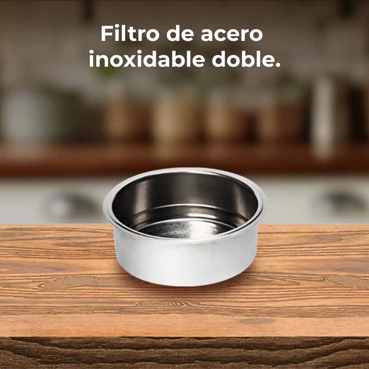 Cecotec Ekspres do kawy z podwójnym wyjściem Power Espresso 20 Barista Cream. 1550 W, 20 prętów, zbiornik na ziarna kawy 250g, młynek z 30 poziomami mielenia, termoblok, zbiornik na wodę 2.5 L