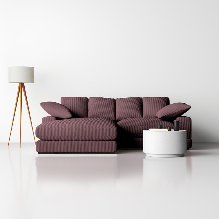 Sofa i leżanka dwustronna o szerokości 106 cali