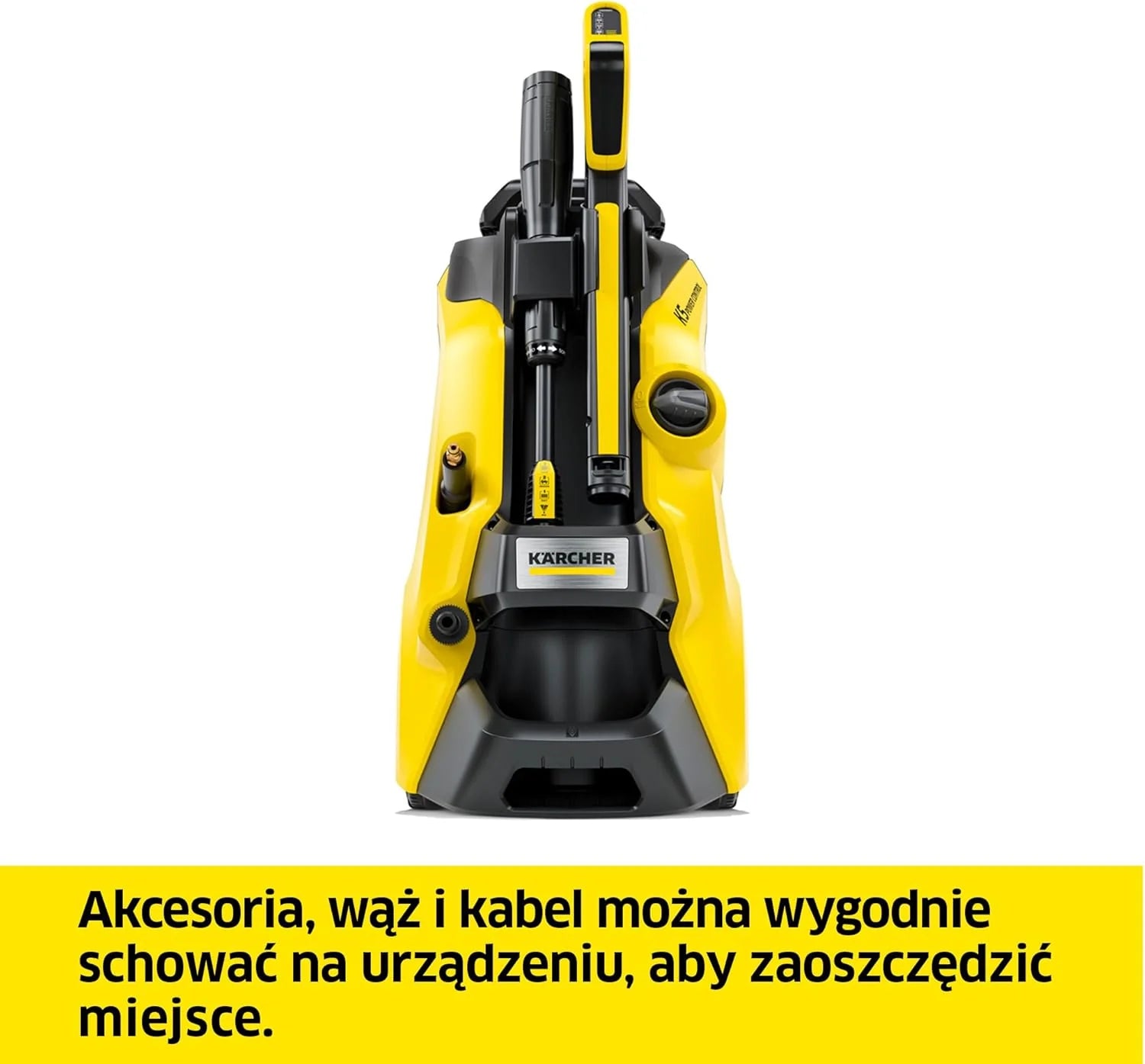 Kärcher Myjka ciśnieniowa K 5 Power Control Flex Home, 145 bar, 500 l/h, powierzchnia: 40 m²/h, filtr wody, waga: 13 kg, pistolet wysokociśnieniowy, lanca rotacyjna, dysza strumieniowa, zestaw domowy