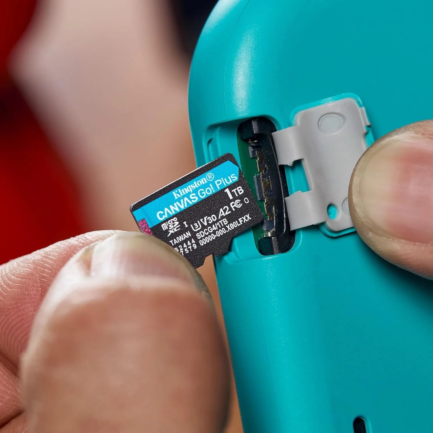 Kingston Canvas Go Plus karta pamięci microSDXC Gen4 200 MB/s A2 U3 V30 1 TB pojedyncze opakowanie bez karty ADP - SDCG4/1TBSP