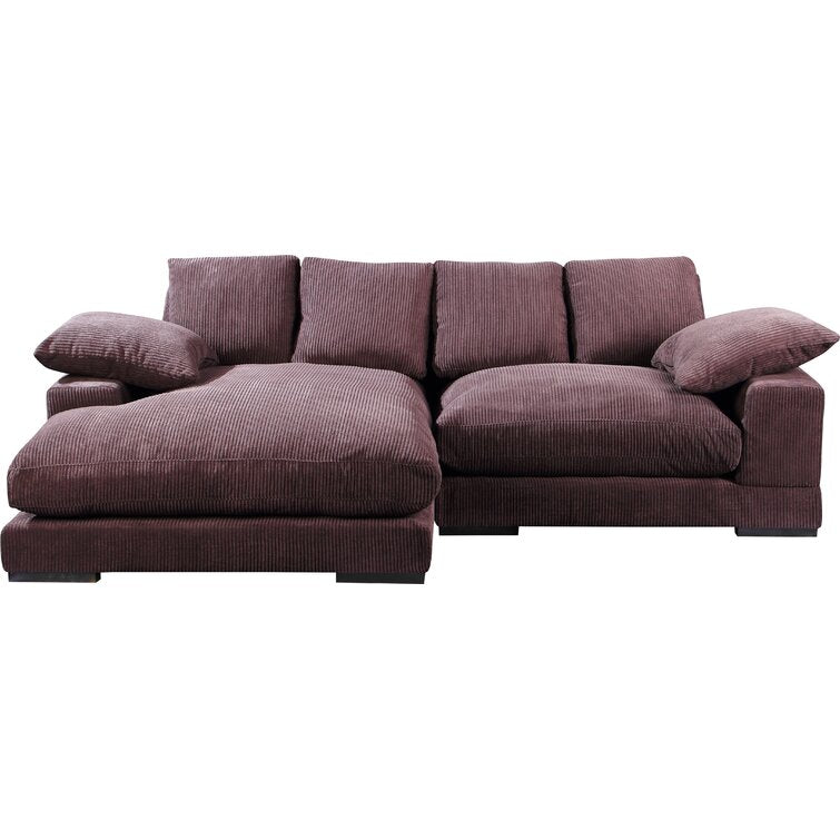 Sofa i leżanka dwustronna o szerokości 106 cali