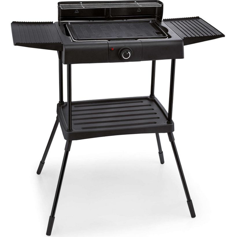 Grill elektryczny wolnostojący Kitchen Chef 2000 W, czarny - Ksbbq1703