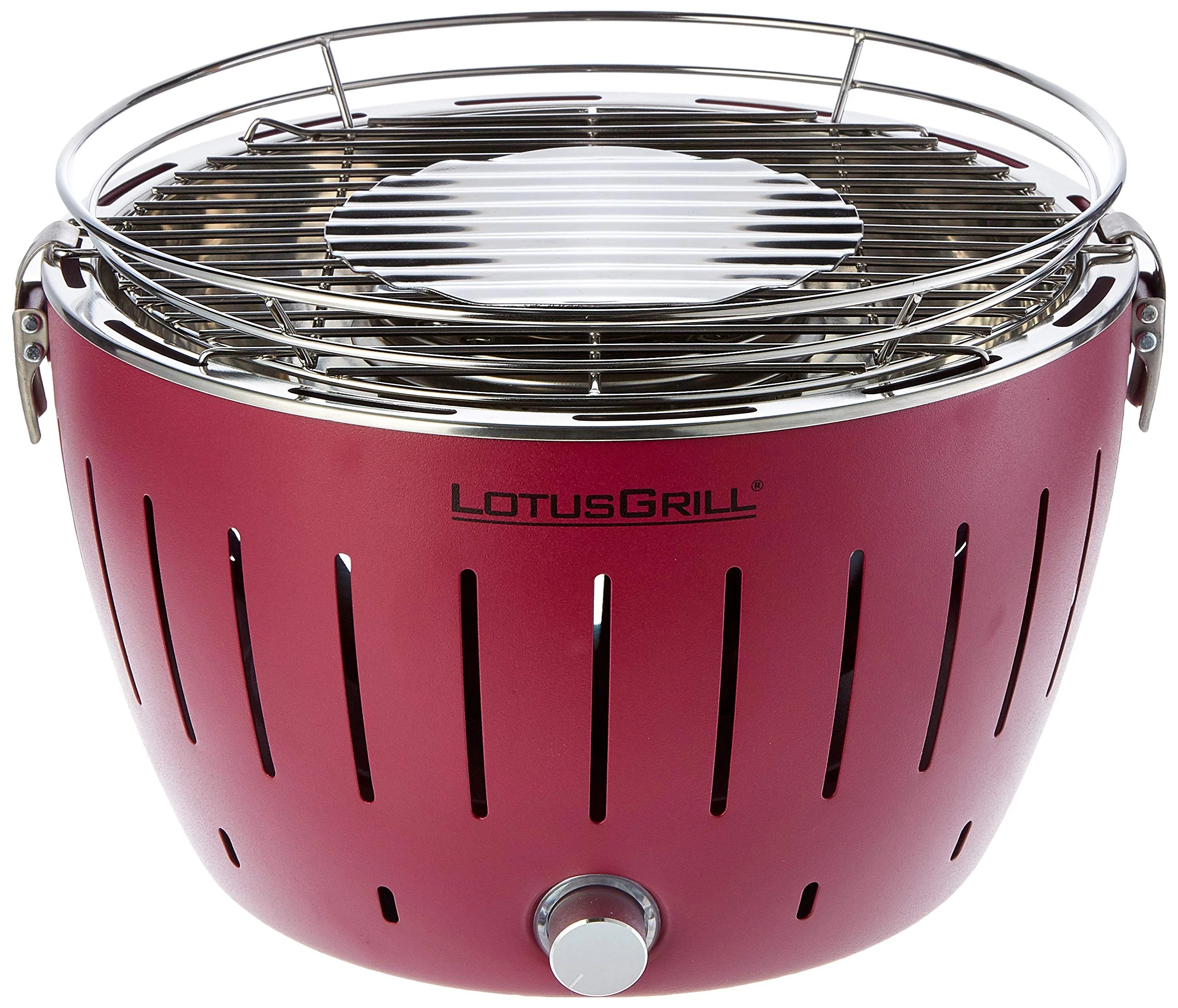 LotusGrill LG-AN-600 grill ogrodowy XXL, antracytowo-szary, średnica 57,6 cm, z zasilaczem
