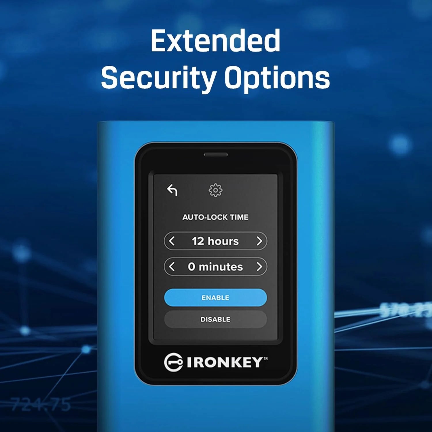 Kingston IronKey Vault Privacy 80 – zewnętrzny dysk SSD, certyfikat FIPS 197 i szyfrowany 256-bitowy XTS-AES – odczyt do 250 MB/s, zapis 250 MB/s – IKVP80ES/960G