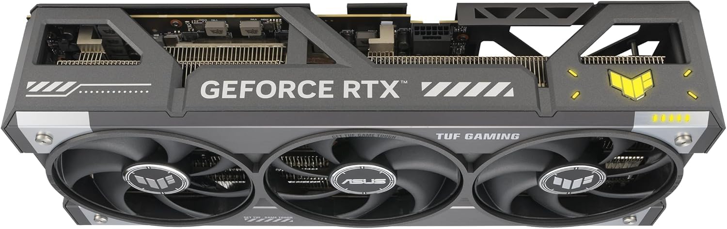 ASUS TUF Gaming GeForce RTX 5090 OC Edition 32 GB GDDR7 karta graficzna dla graczy (Nvidia GeForce RTX5090, 3,6 Slot, PCIe 5.0, 2X HDMI 2.1b, 3X DisplayPort 2.1a)