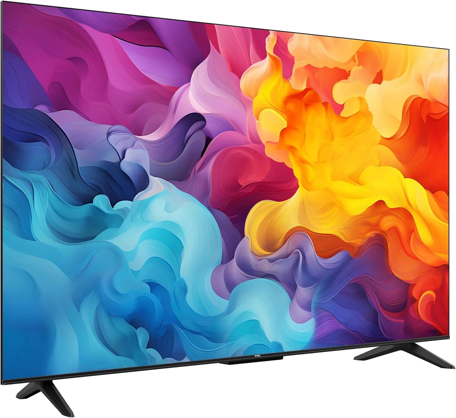 TCL Bezpośredni telewizor LED 50V6C 50 4K HDR Smart TV z Google TV (Dolby Audio, Motion Clarity, kompatybilny z Google Assistant & Alexa)