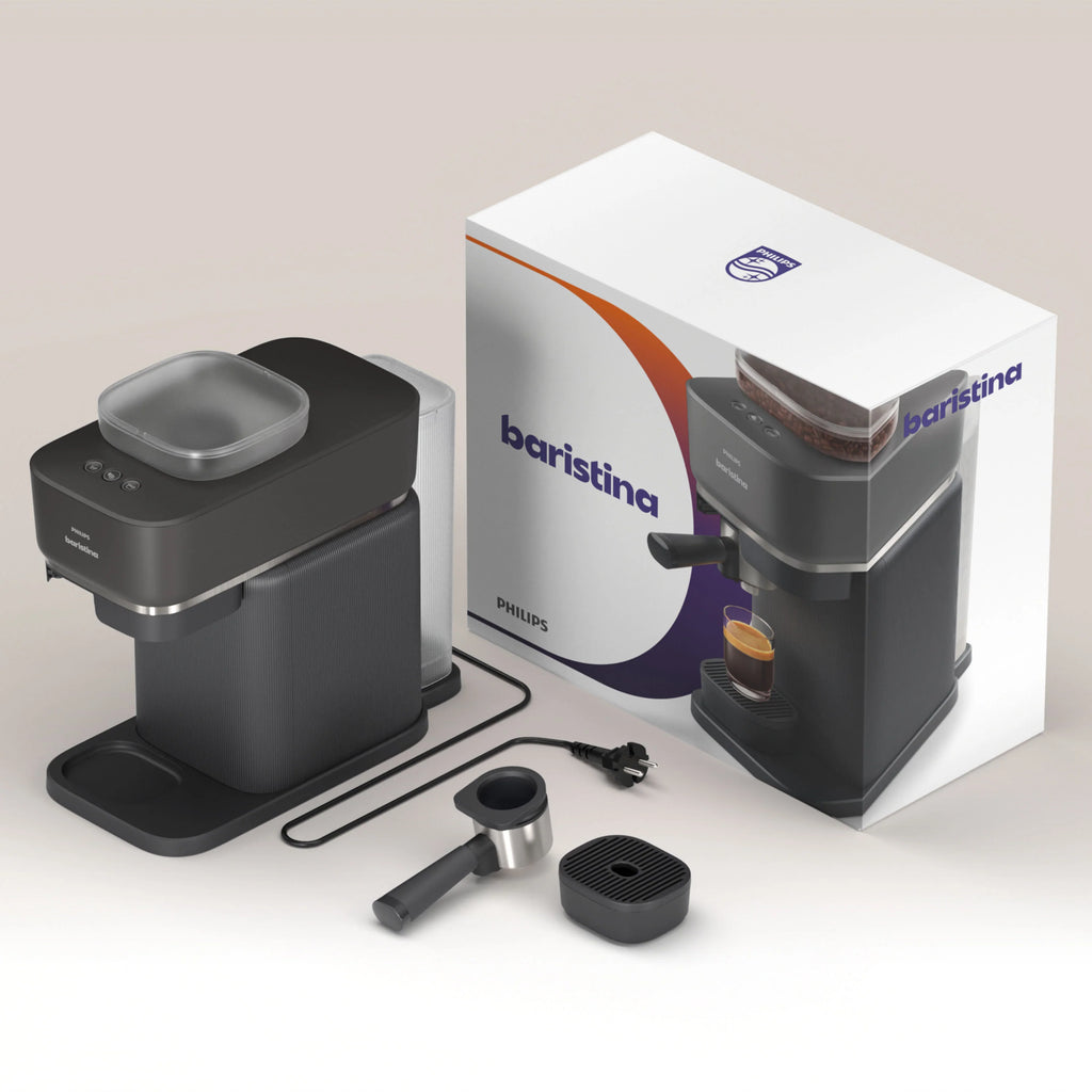 Ekspres do kawy Philips Baristina Black Grey (BAR300/60)