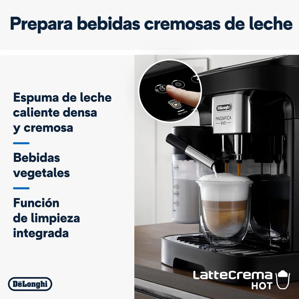 De'Longhi Magnifica Evo Ecam Ekspres do Kawy, Srebrny, 1450 WW 230 VV