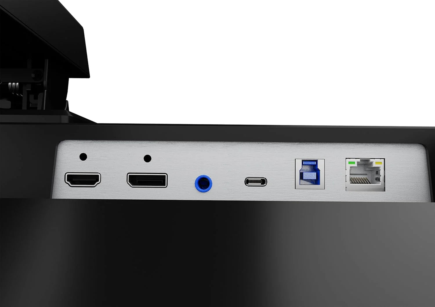 iiyama Prolite XUB3293UHSN-B5 80 cm 31,5 IPS LED monitor 4K UHD HDMI DP USB3.0 USB-C 65 W LAN przełącznik KVM Slim-Line regulacja wysokości, czarny