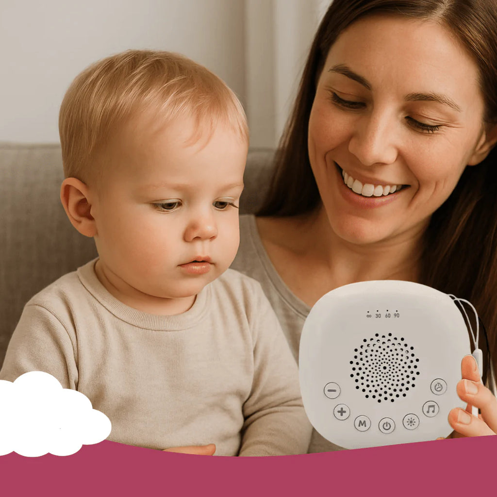 Portable White Noise Machine – 20 Sound Modes, USB-C Rechargeable