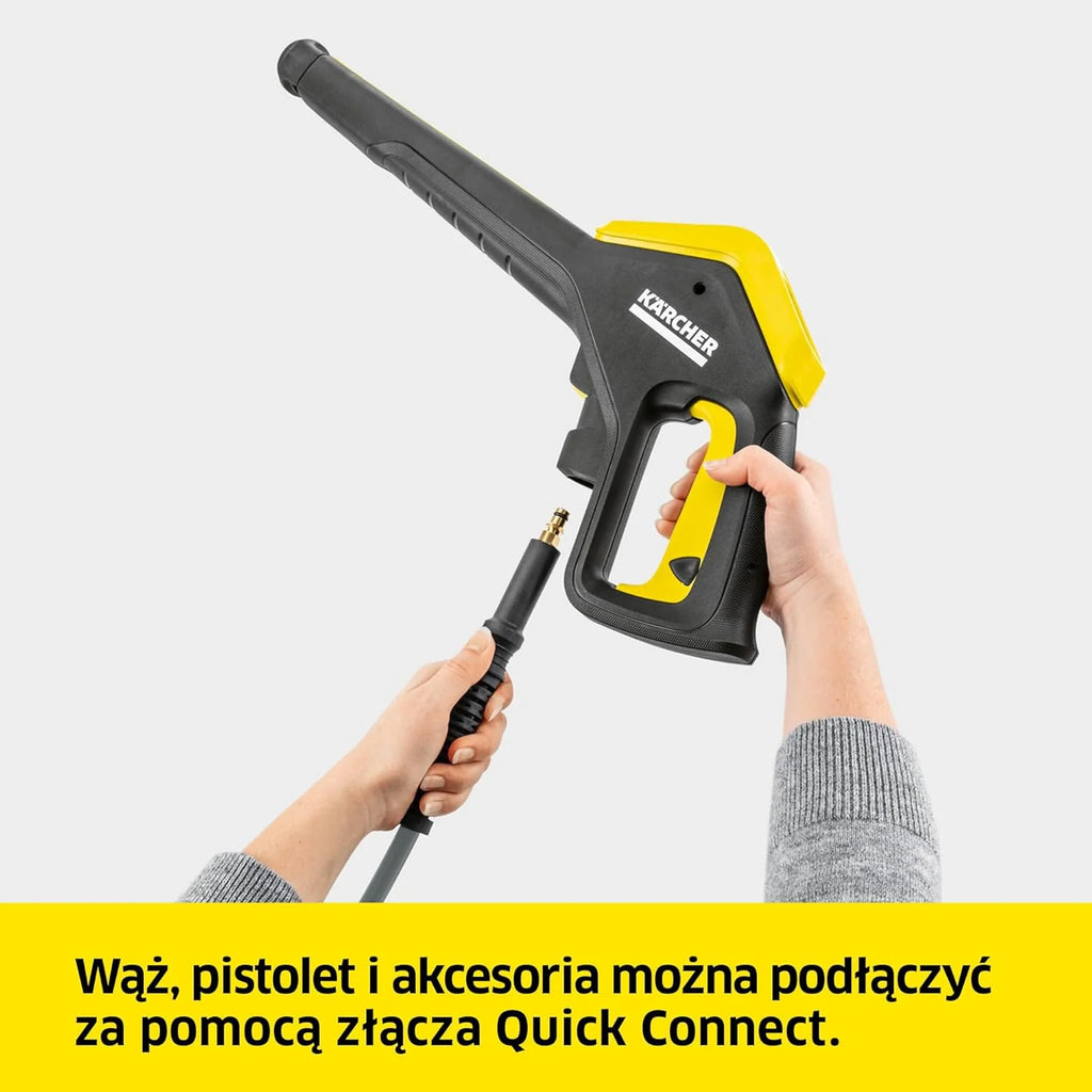 Kärcher Myjka ciśnieniowa K 5 Premium Power Control Flex, 145 bar, 500 l/h, wydajność powierzchniowa: 40 m²/h, waga: 13,9 kg, wąż ciśnieniowy Flex, lanca rotacyjna, dysza strumieniowa