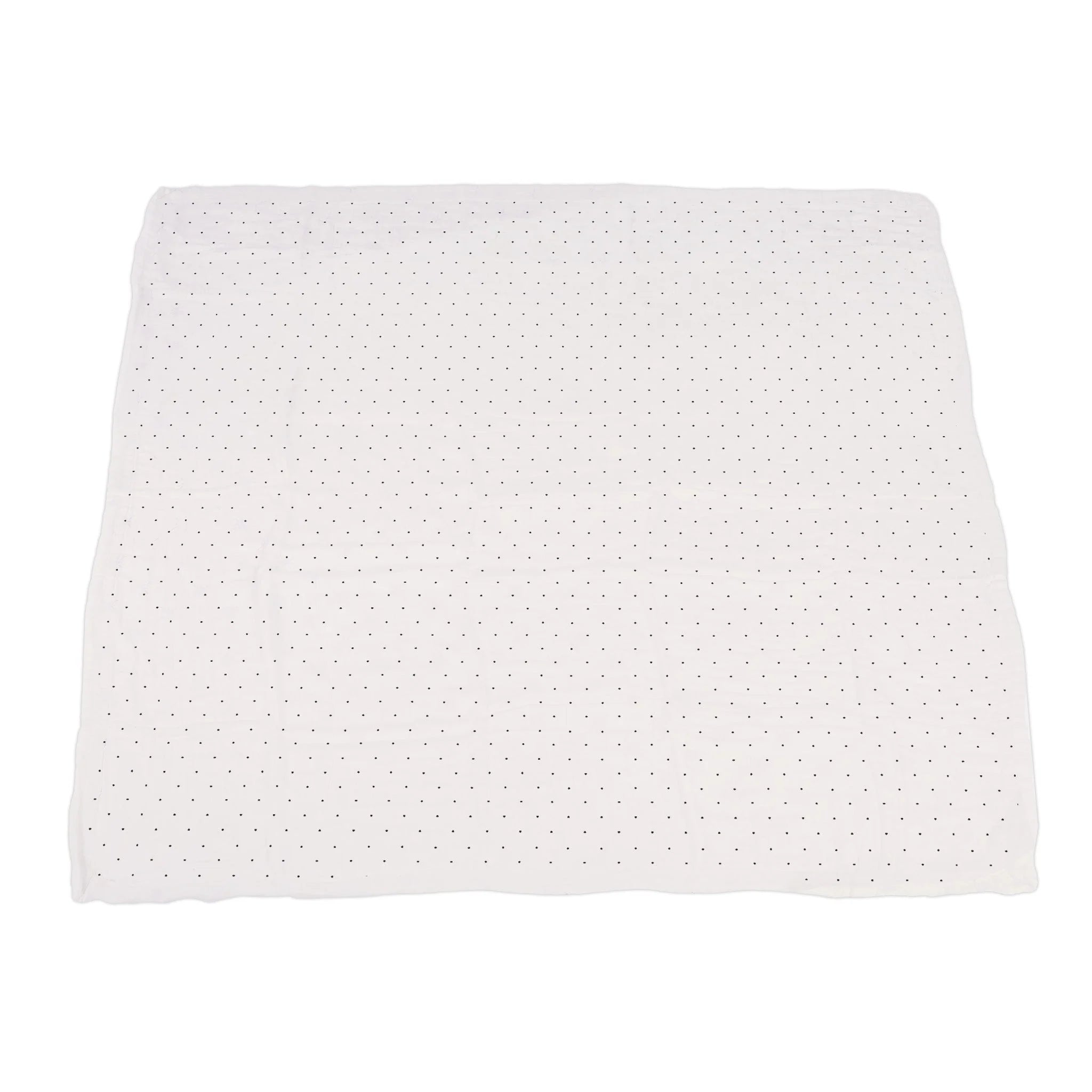 Carnelian Peaches and Black and White Polka Dot Blanket