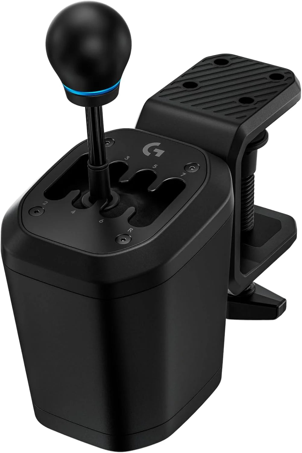 Logitech G PRO Racing Pedals – Pedały symulatora wyścigów z hamulcem z czujnikiem obciążenia 100 kg, w pełni konfigurowalne, wymienne sprężyny i elastomery, konstrukcja modułowa - Czarny