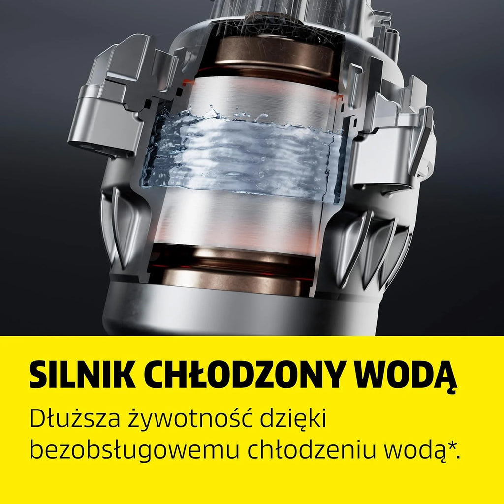 Kärcher Myjka ciśnieniowa K 5 Power Control, 145 bar, 500 l/h, wydajność powierzchniowa: 40 m²/h, filtr wody, waga: 13 kg, wąż ciśnieniowy i pistolet, lanca rotacyjna i dysza strumieniowa