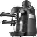 Espresso Machine 5 Bar Pressure Coffee Maker Small Semi-Automatic Steam Espresso Machine 64-hole Extraction System 4-speed Adjustment 240ml Large Capacity (Color : A) (B)