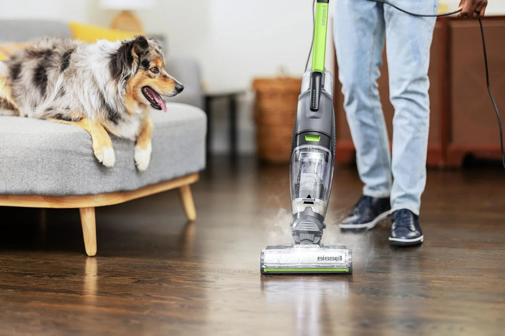 BISSELL CrossWave HydroSteam PET, Odkurzacz Piorący na Mokro Sucho z Kablem, Odkurza, Myje i Suszy, Odkurzacz z Trybem Parowym, Idealny dla Właścicieli Zwierząt, Czyszczenie Wielopowierzchniowe, 3517N
