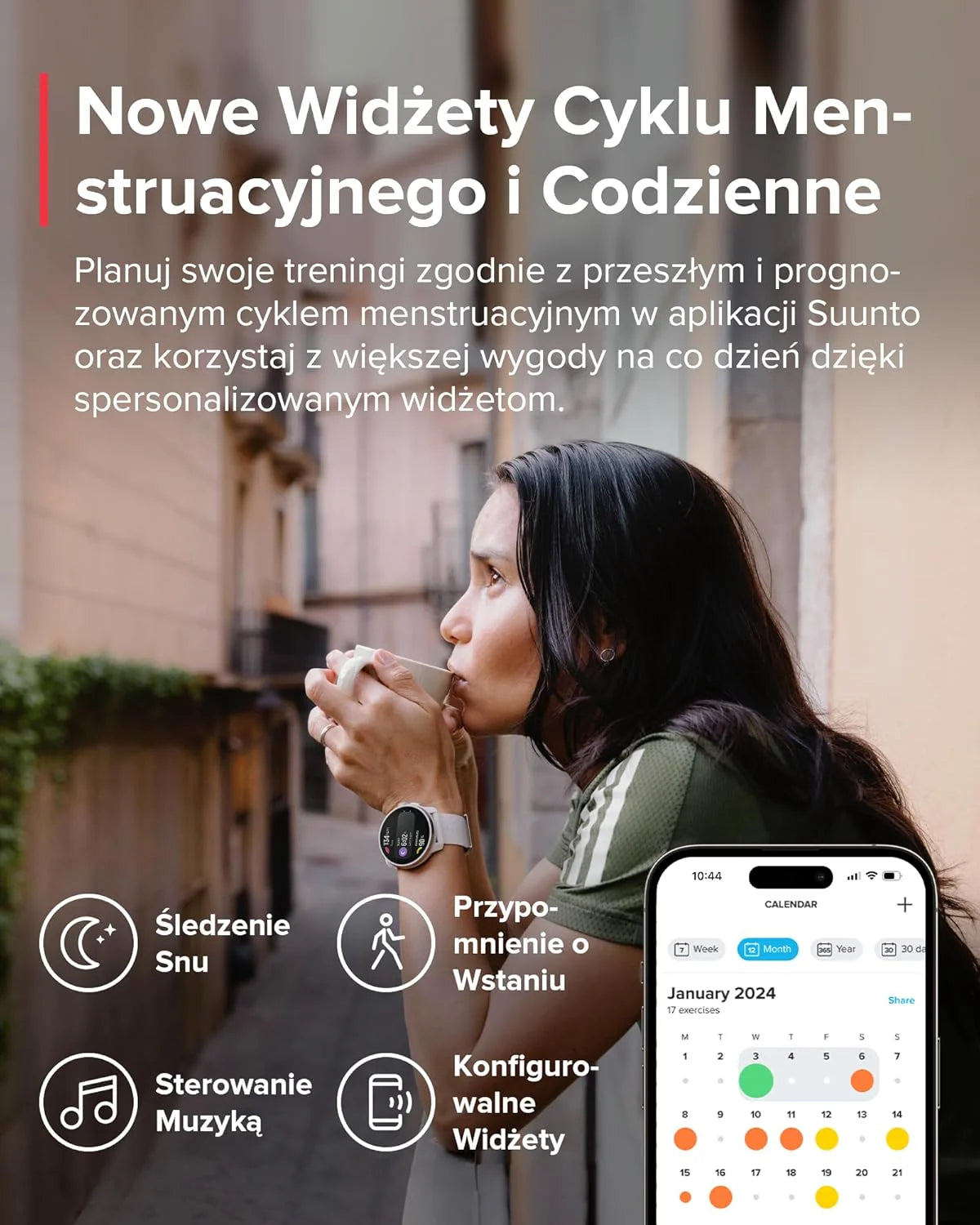 SUUNTO Race S Zegarek Biegowy z Ekranem Dotykowym Amoled, Dwuzakresowy Gps Zegarek Sportowy, Śledzenie Hrv i Snu, Plan Treningowy Oparty na Si, Bezpłatne Mapy Offline, Wodoodporność do 50M