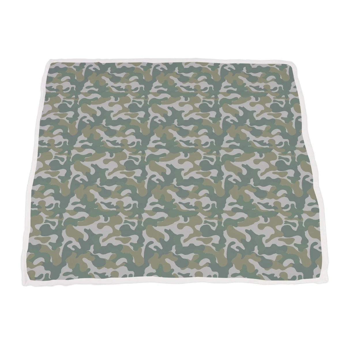 Gone Fishing and Hunter's Camo Bamboo Throw Blanket