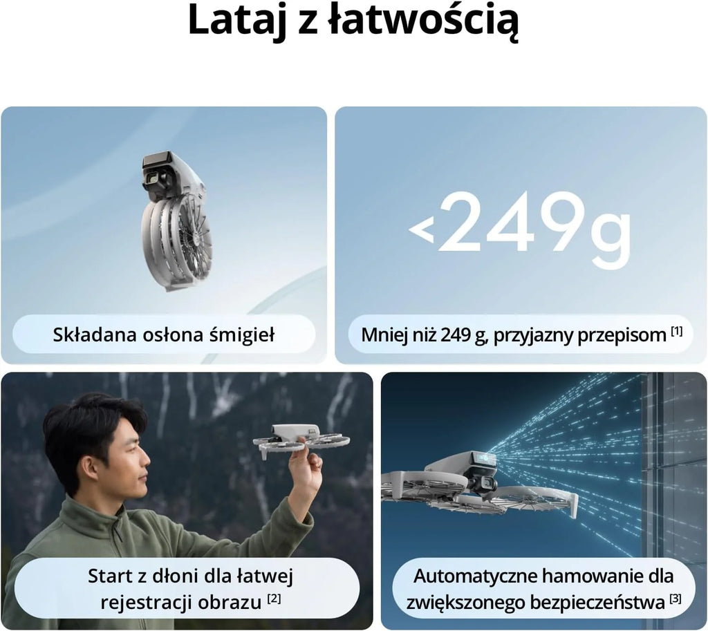 DJI Flip z kontrolerem RC 2 z wyświetlaczem, dron Follow Me z kamerą 4K UHD dla dorosłych, masa poniżej 249 g, 3-osiowy gimbal, transmisja wideo 13 km, start z dłoni i 31 min lotu