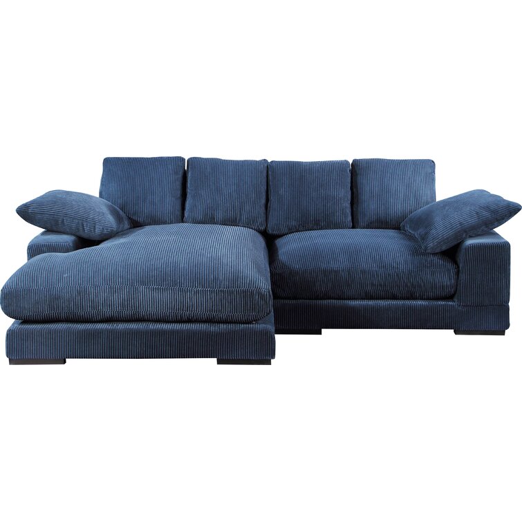 Sofa i leżanka dwustronna o szerokości 106 cali