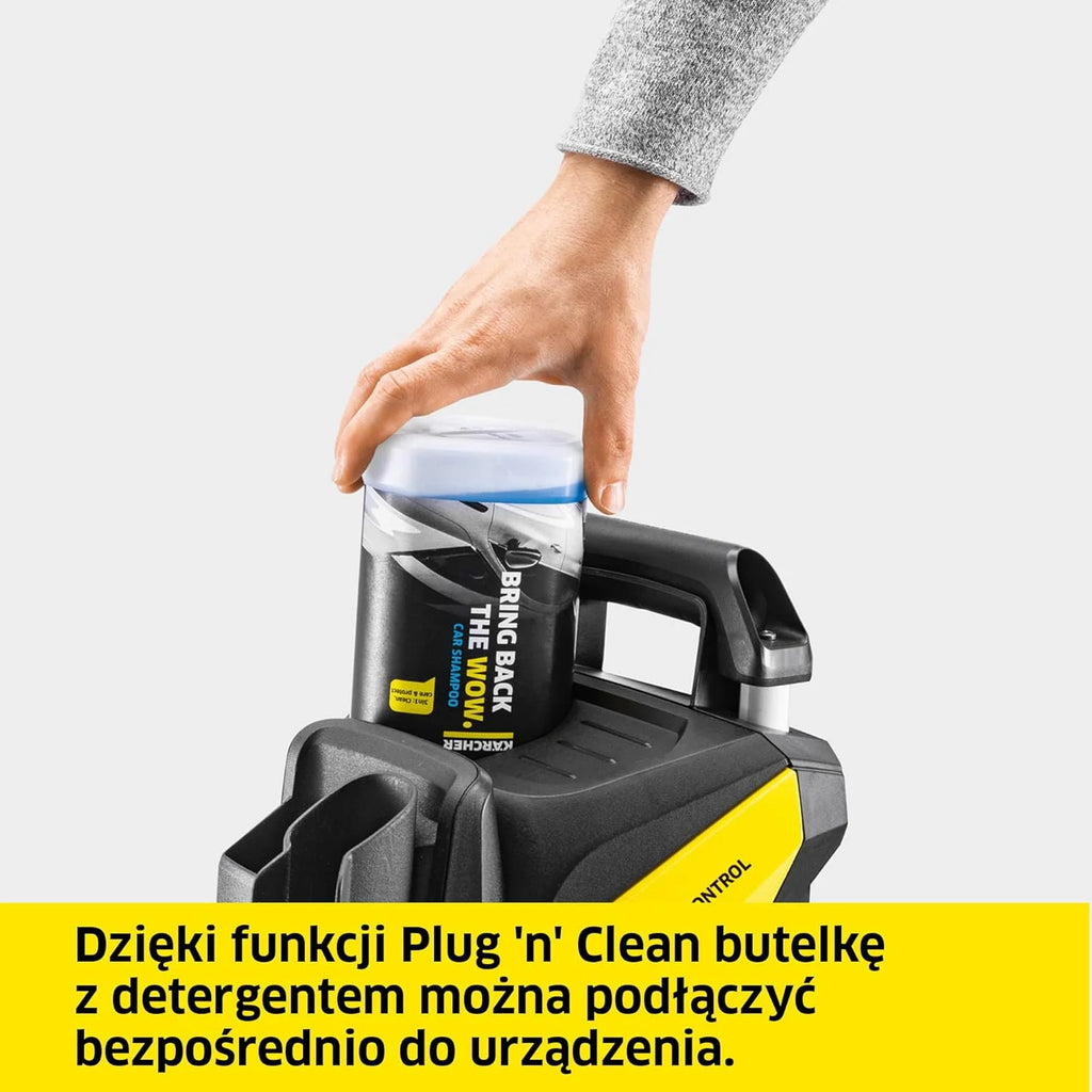 Kärcher Myjka ciśnieniowa K 5 Power Control Flex Home, 145 bar, 500 l/h, powierzchnia: 40 m²/h, filtr wody, waga: 13 kg, pistolet wysokociśnieniowy, lanca rotacyjna, dysza strumieniowa, zestaw domowy