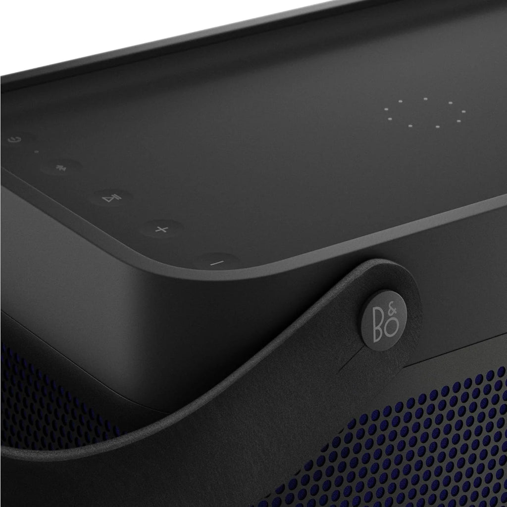 Bang & Olufsen Beolit 20 Przenośny głośnik z bluetooth, z ładowaniem bezprzewodowym, głośny dźwięk 360 stopni, głośnik do domu i na zewnątrz, ładowarka Qi do telefonu - Grey Mist