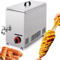 Komercyjna frytkownica do kukurydzy, gazowa frytkownica gazowa LPG do kuchni, restauracji, baru przekąskowego, jadalni, domu - pojemność 21 l do hot dogów serowych