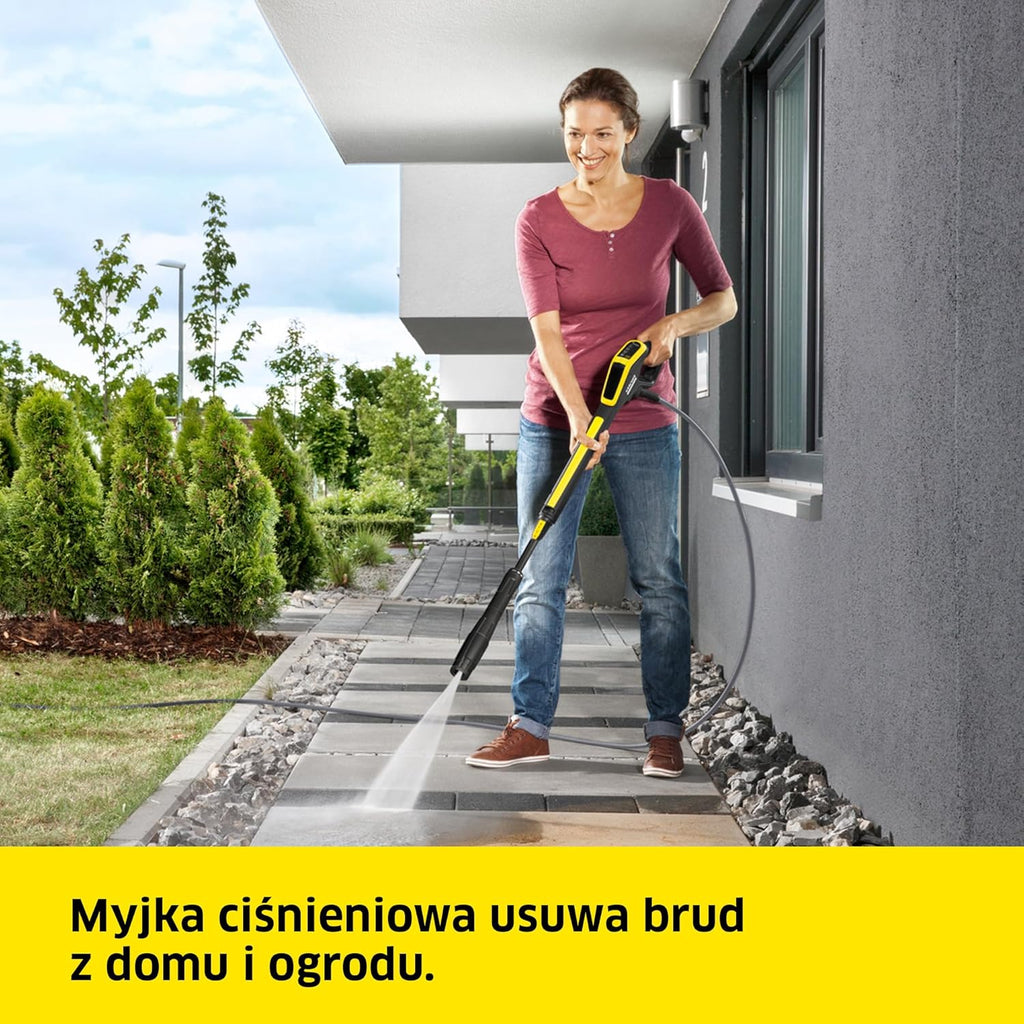 Kärcher Myjka ciśnieniowa K 5 Power Control Flex Home, 145 bar, 500 l/h, powierzchnia: 40 m²/h, filtr wody, waga: 13 kg, pistolet wysokociśnieniowy, lanca rotacyjna, dysza strumieniowa, zestaw domowy