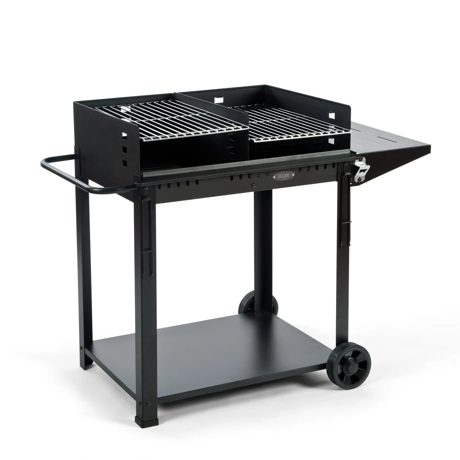 Grill węglowy Santillana z dwoma przednimi grillami