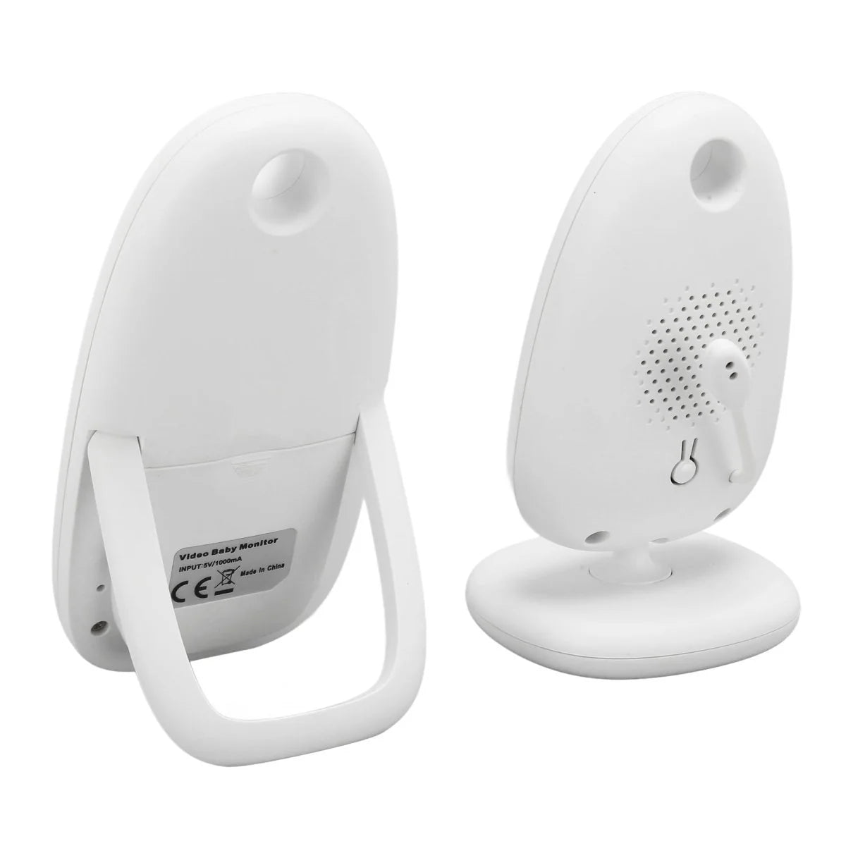 Rechargeable Video Baby Monitor 480p Two-Way Talk 2-inch Screen