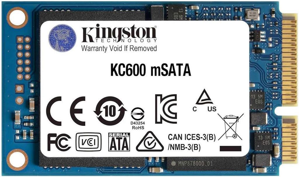 Kingston KC600 SSD SKC600/2048G Wewnętrzny dysk SSD 6.3 cm SATA Rev 3.0, 3D TLC, XTS-AES 256-bitowe szyfrowanie