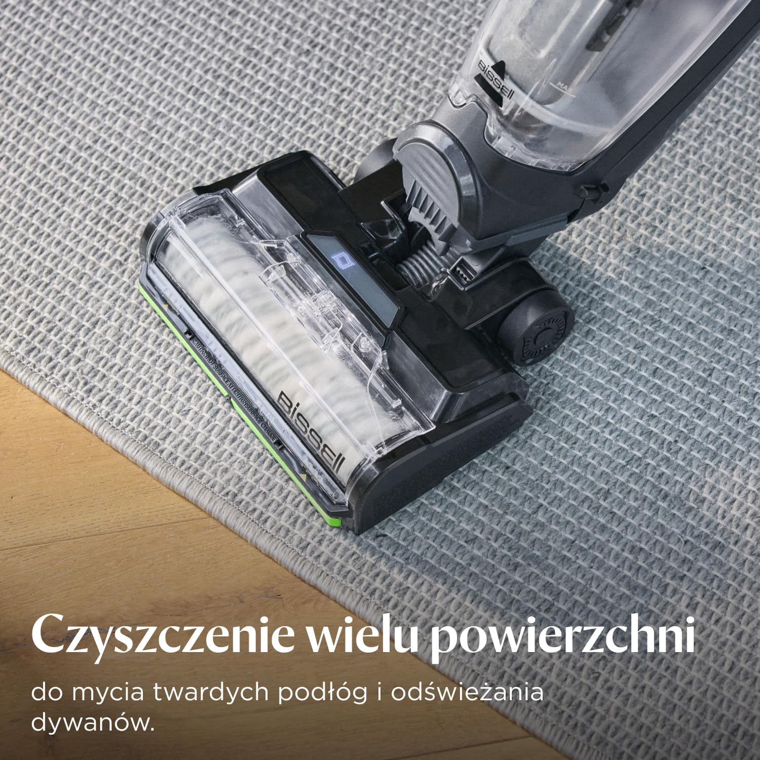 BISSELL CrossWave HydroSteam PET, Odkurzacz Piorący na Mokro Sucho z Kablem, Odkurza, Myje i Suszy, Odkurzacz z Trybem Parowym, Idealny dla Właścicieli Zwierząt, Czyszczenie Wielopowierzchniowe, 3517N