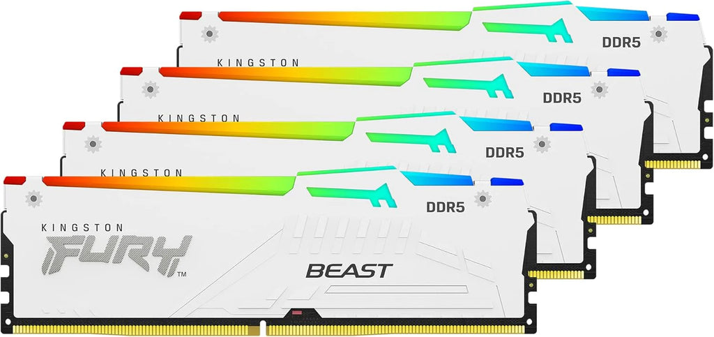 DDR5 64GB KIT 2x32GB PC 6000 Kingston FURY Beast RGB EX KF560C36BBEAK2-64