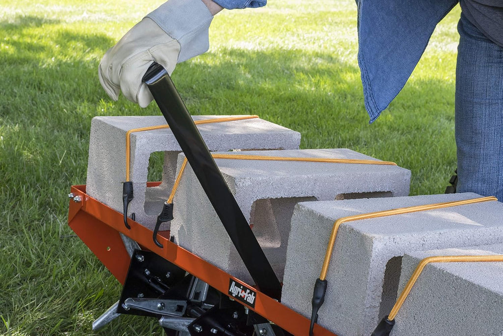 18 x 48 Tow Behind Poly Lawn Roller 550 lbs Weight with Water, Poly Drum and Steel Frame, with Plug. Designed for Lawn and Garden Tractors