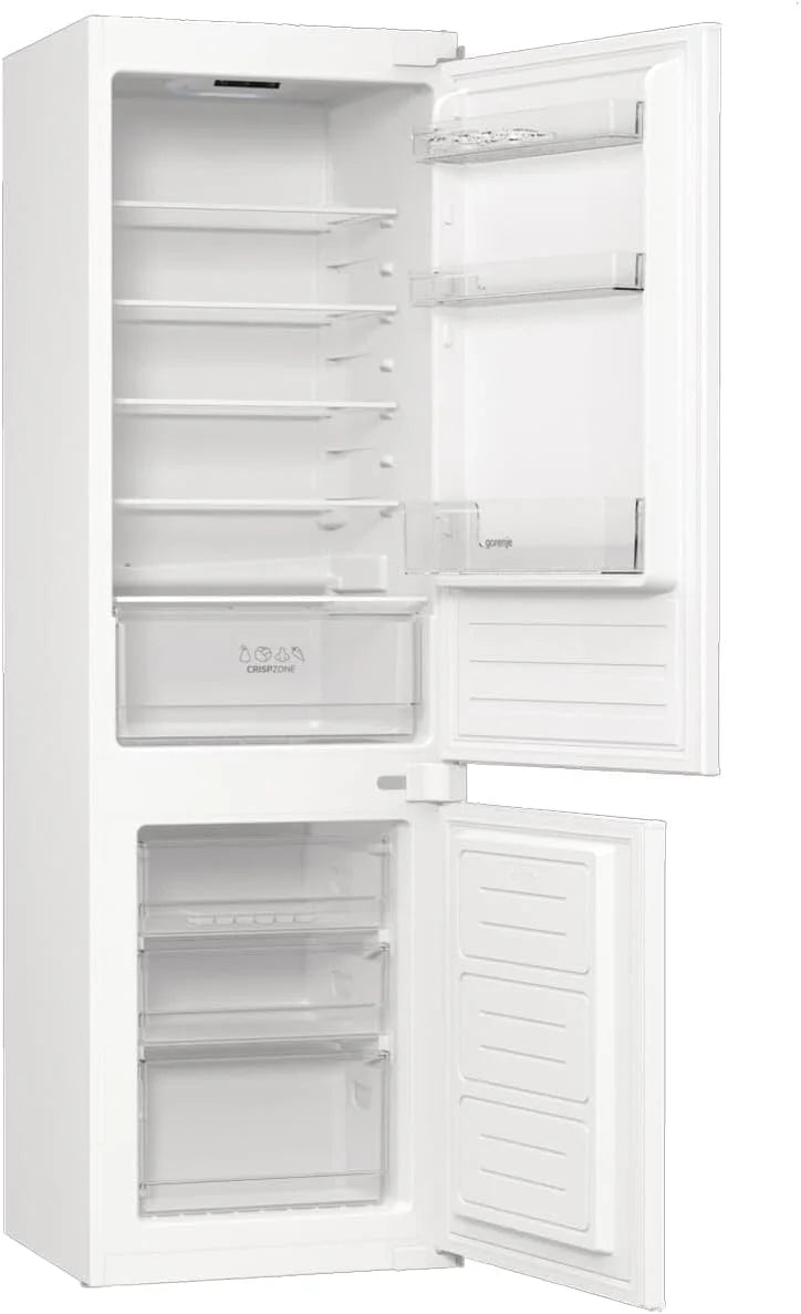 Gorenje NRKI517E41 lodówko-zamrażarka do zabudowy/178 nisza/zawias do drzwi przesuwnych/EEK:E/NoFrost DualAdvance/252L/AdaptTech/SuperCool/ConvertActive/EcoMode/wys. x szer. x gł.: 177,2 x 54 x 54,5