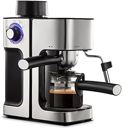 Espresso Maker Machine, 15 bar półautomatyczny Cappuccino Coffee Brewer z mlecznym ksiftem, szybka mocarka do ogrzewania kompaktowego Latte & Macchiato Maker do użytku domowego