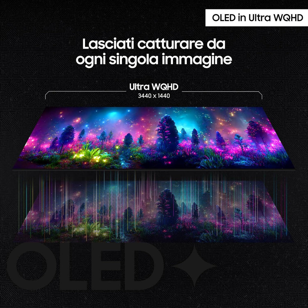 Samsung Odyssey OLED G8 S34DG850SU - Serie G85SD - Monitor OLED - Smart - Gaming - curvo - 86,4 cm (34)
