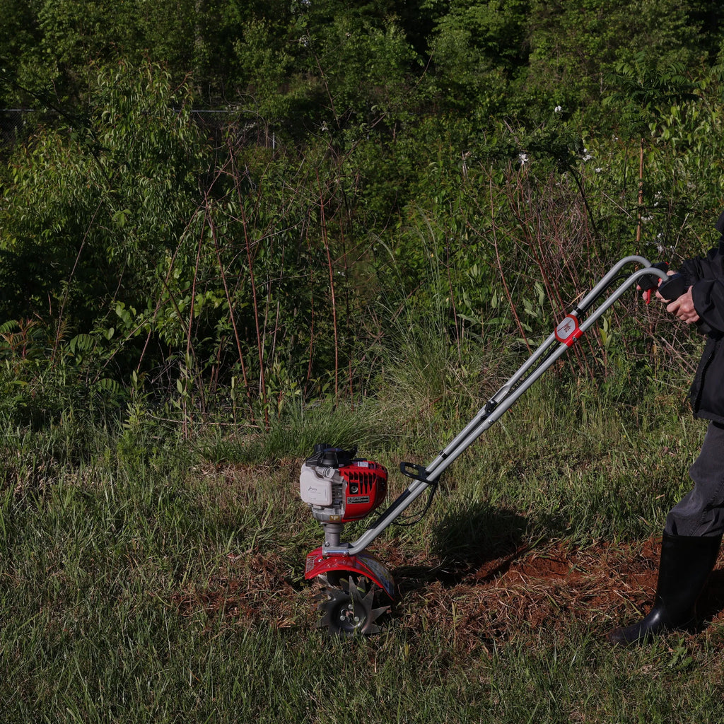 7268 Mini-Tiller/Cultivator 25-cc 9-in Front-Tine Forward-rotating Tiller