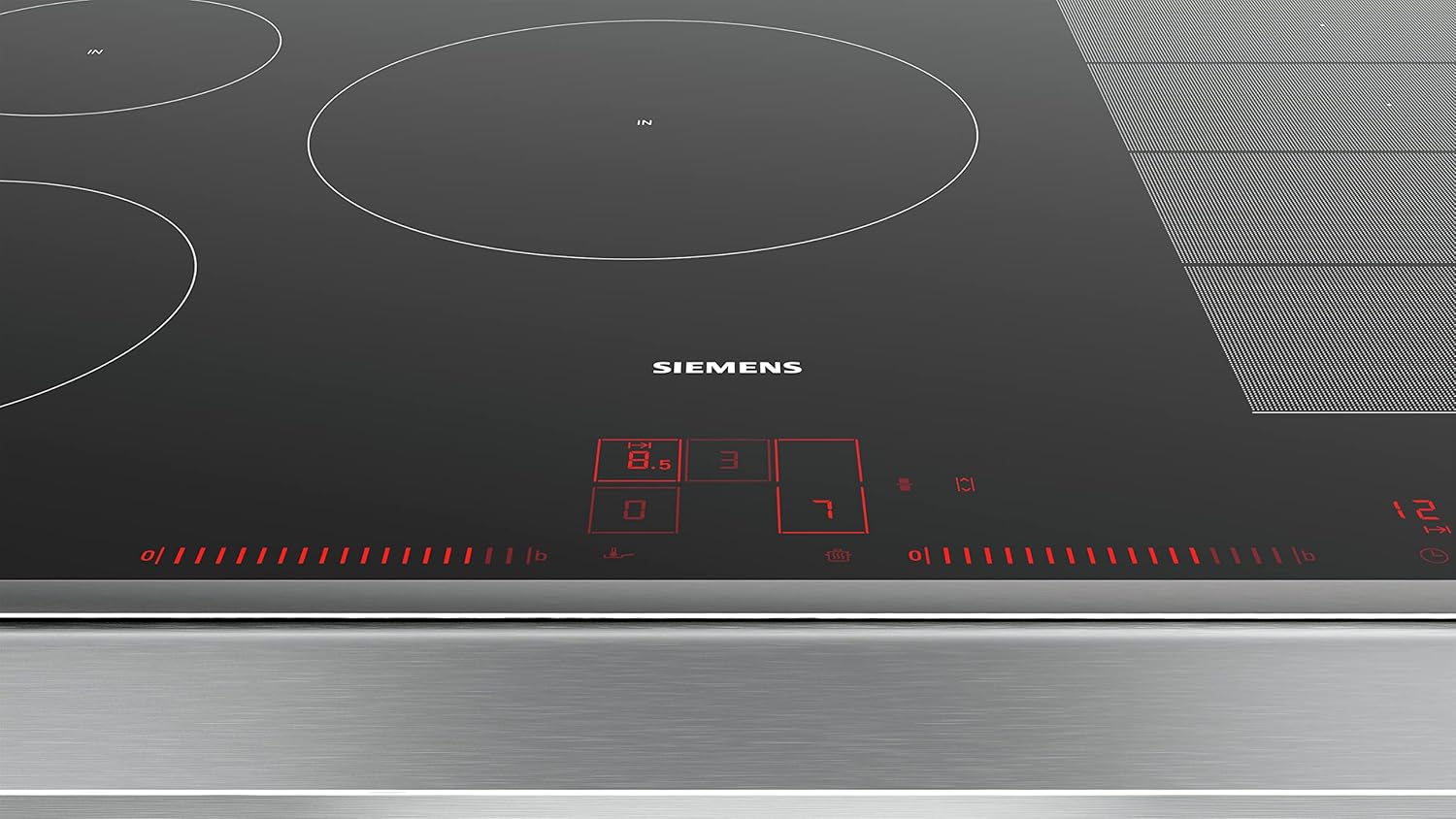 Siemens ET601FNP1E iQ300 płyta kuchenna, 4 elementy grzejne, 57,2 cm, ceramika szklana